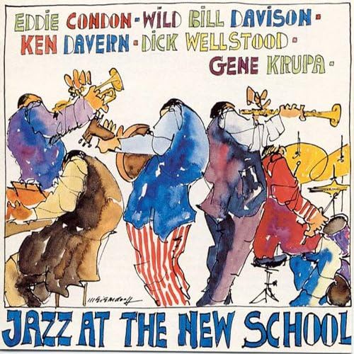 KEN DAVERN GENE KRUPA WILD BILL DAVISON DICK WE - Jazz At The New School - Disque CD