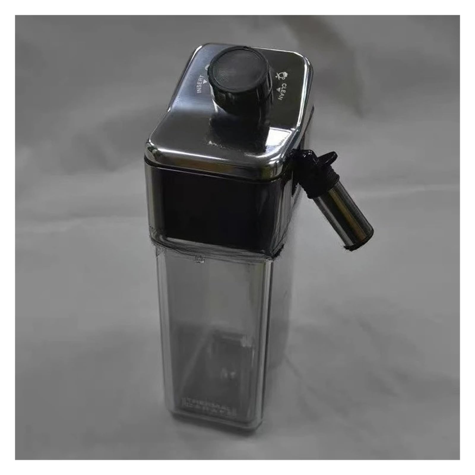 Componente serbatoio del latte, compatibile con DeLonghi ECAM650.85 ECAM510.55, ECAM550.75, gruppo contenitore del latte