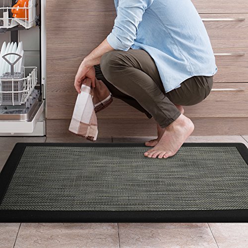 image for iCustomRug Ergonomic Anti Fatigue Kitchen Mat with Durable textalene S