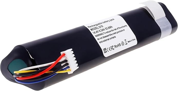 Replacement Battery for Neato D8 D9 D10 Robot Vacuum - 14.4V 6.5Ah Li-ion - Compatible with Part Number 205-0021 205-0023