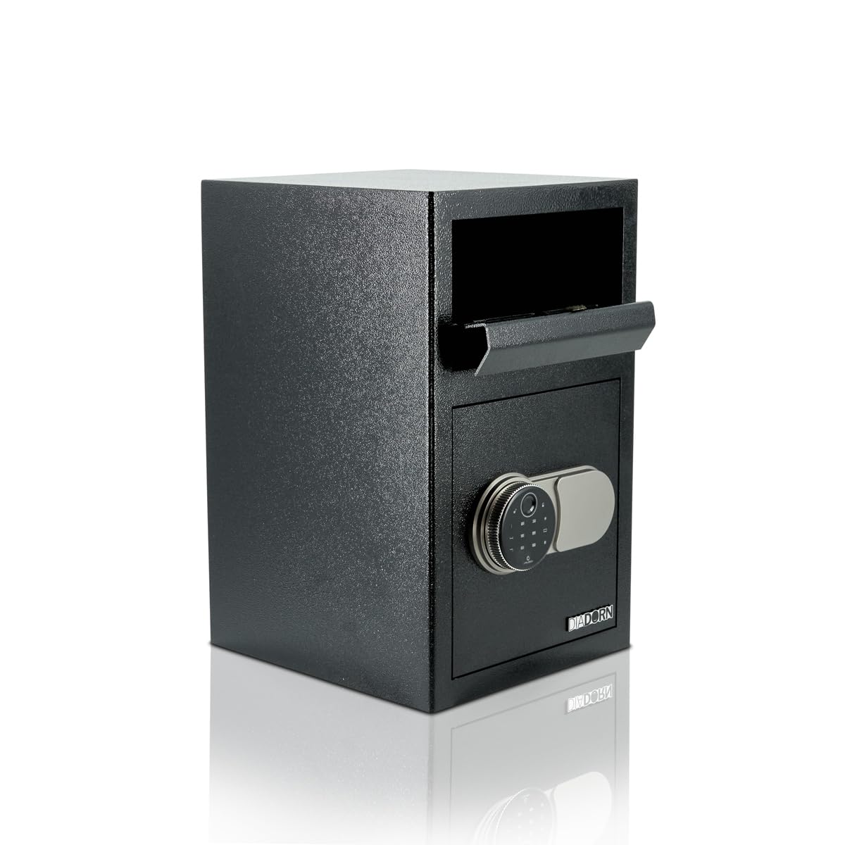 EINWURFTRESOR MIT EINWURFKLAPPE MIT FINGERPRINT PIN-CODE SCHLOSS | FINGERABDRUCK SCANNER