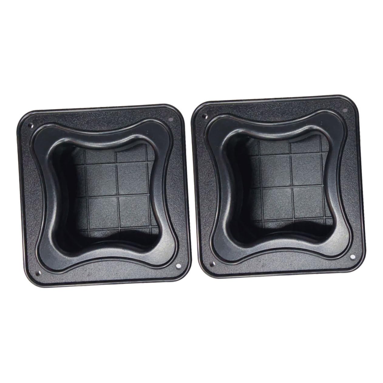 ibasenice 2pcs Speaker Handle Replacement for Stage Speakers Plastic Carry Handle Easy Installation Amplifier Accessory User-friendly Design for Sound Equipment Cases