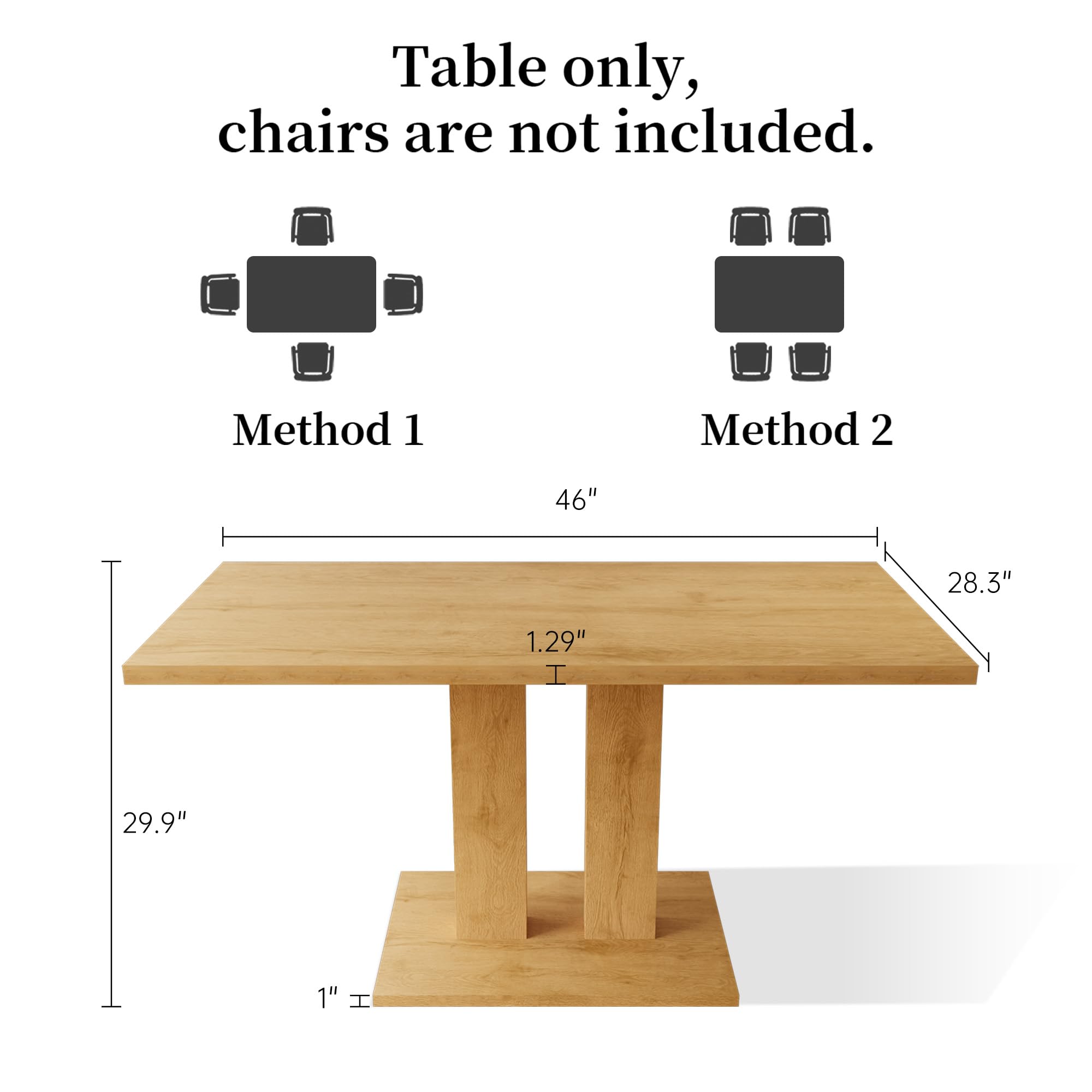 Normal Dining Room Size How To Pick The PERFECT Dining Room Table Size