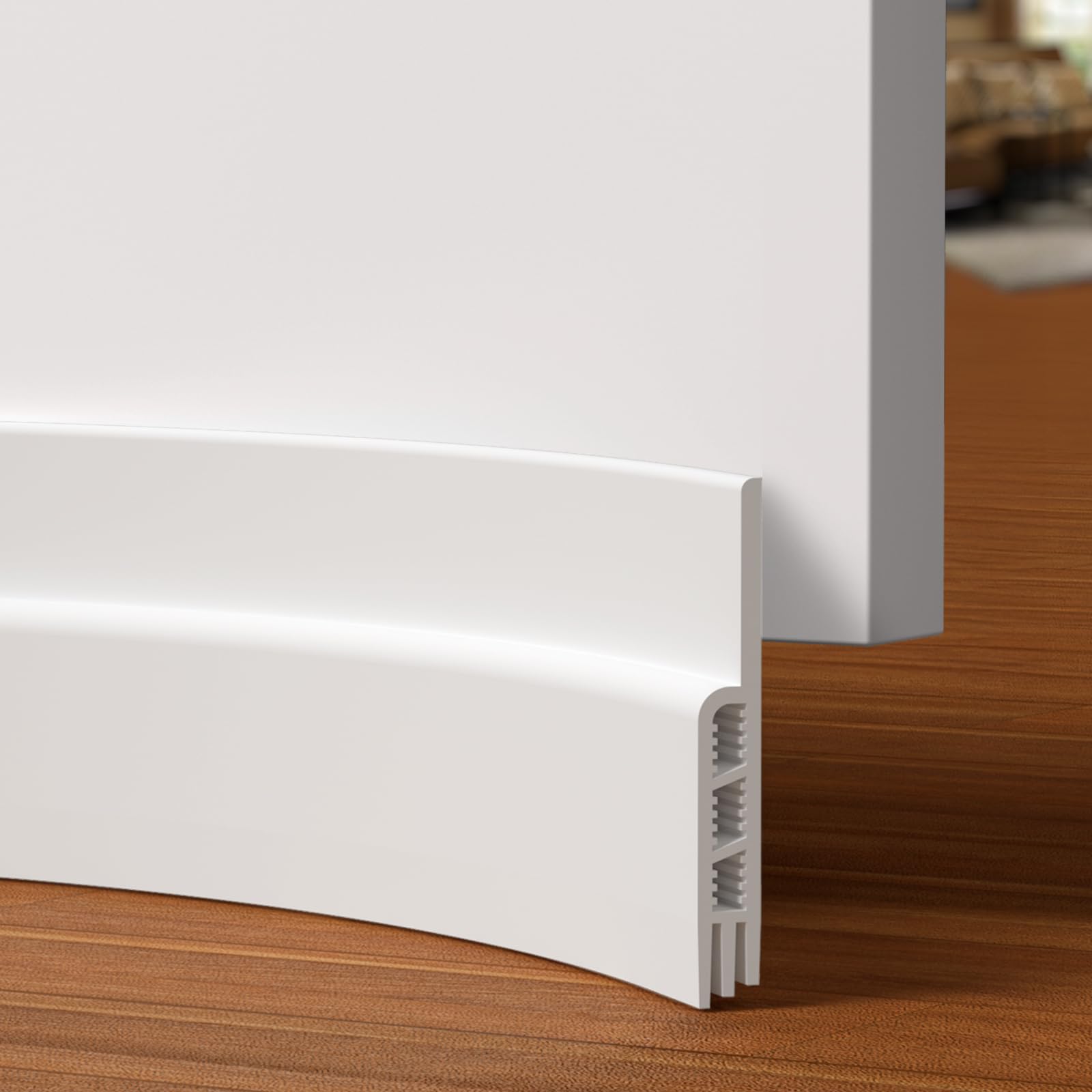 Holikme Weather Stripping Door Seal 2 "W x 40-4/5 "L Door Draft Stopper, Upgrade Silicone Door Draft Stoppers for Bottom of Door for Interior & Exterior Doors, Flexible Door Sweep, White (B0CF28HH7Z) Amazon Price History, Amazon Price Tracker