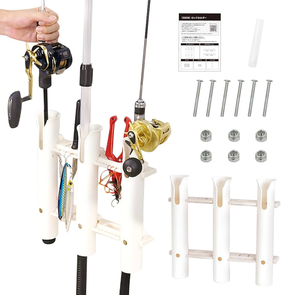 手作りロッドスタンド　コメント受付ページ Amazon | にしはや ロッドフォルダー 屋外用 竿受け ロッド