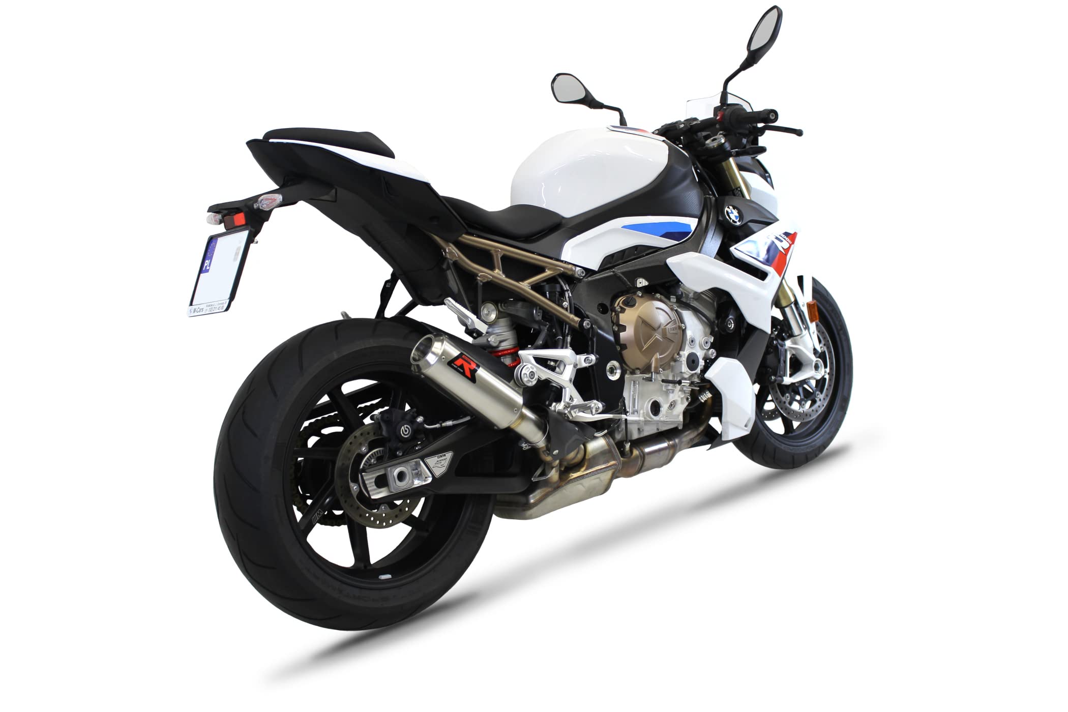 DOMINATOR Terminale di Scarico Marmitta Silenziatore GP compatibile con S1000R 2021-2023