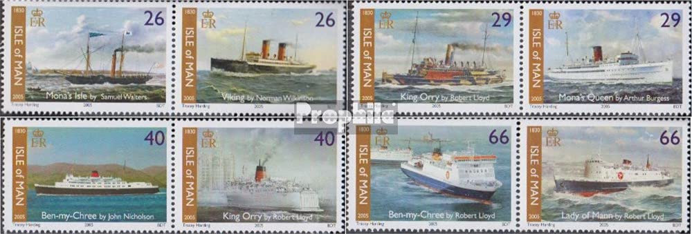 Gb - Isle Of Homme 1183-1190 Couples (complète Edition) Neuf Avec Gomme