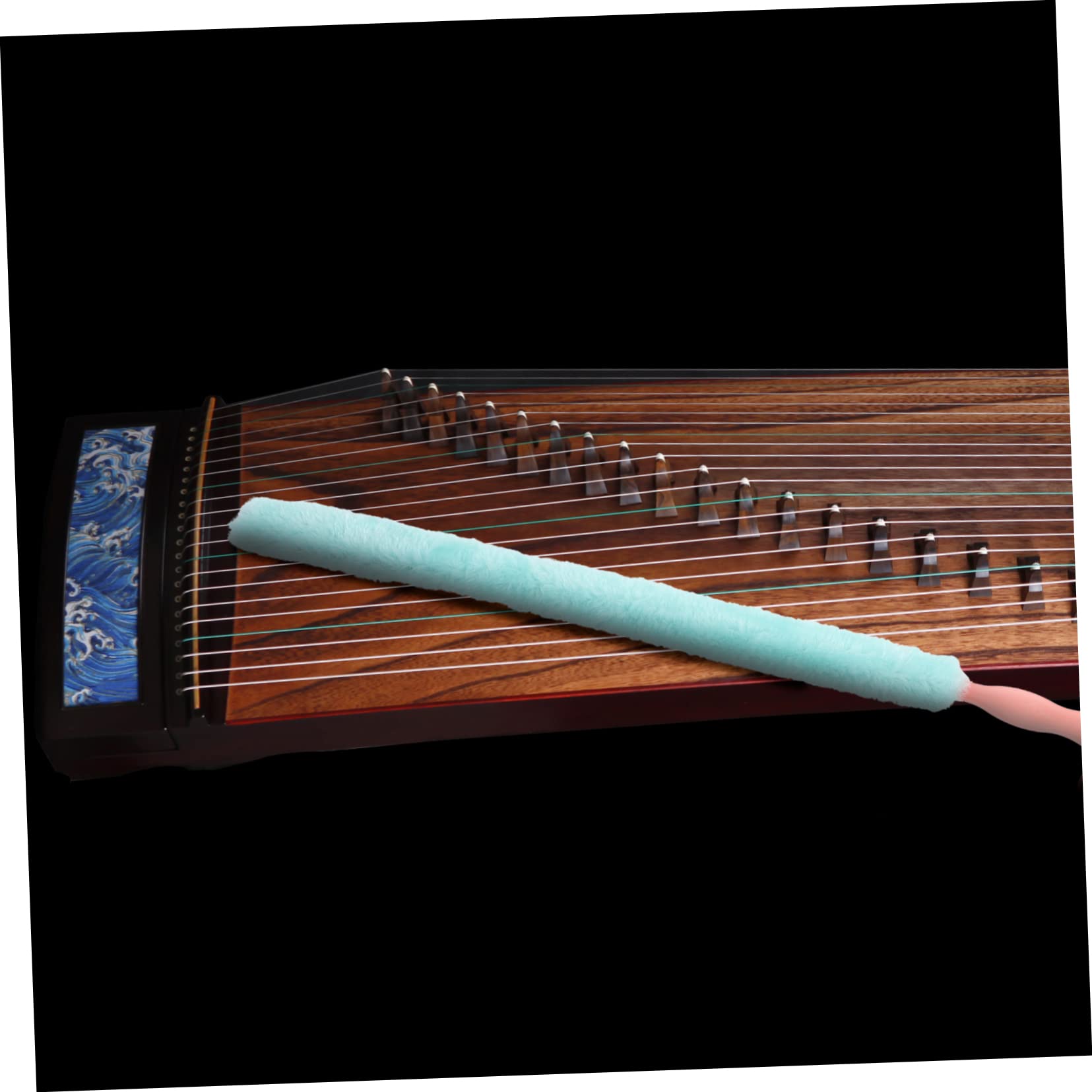 HOODANCOS 1pc Guzheng Clean Brush Long Dust Removal Tool for Guzheng Other Instruments Portable Cleaning Accessory for Narrow Spaces Efficient Surface Protection Random Color Random Color