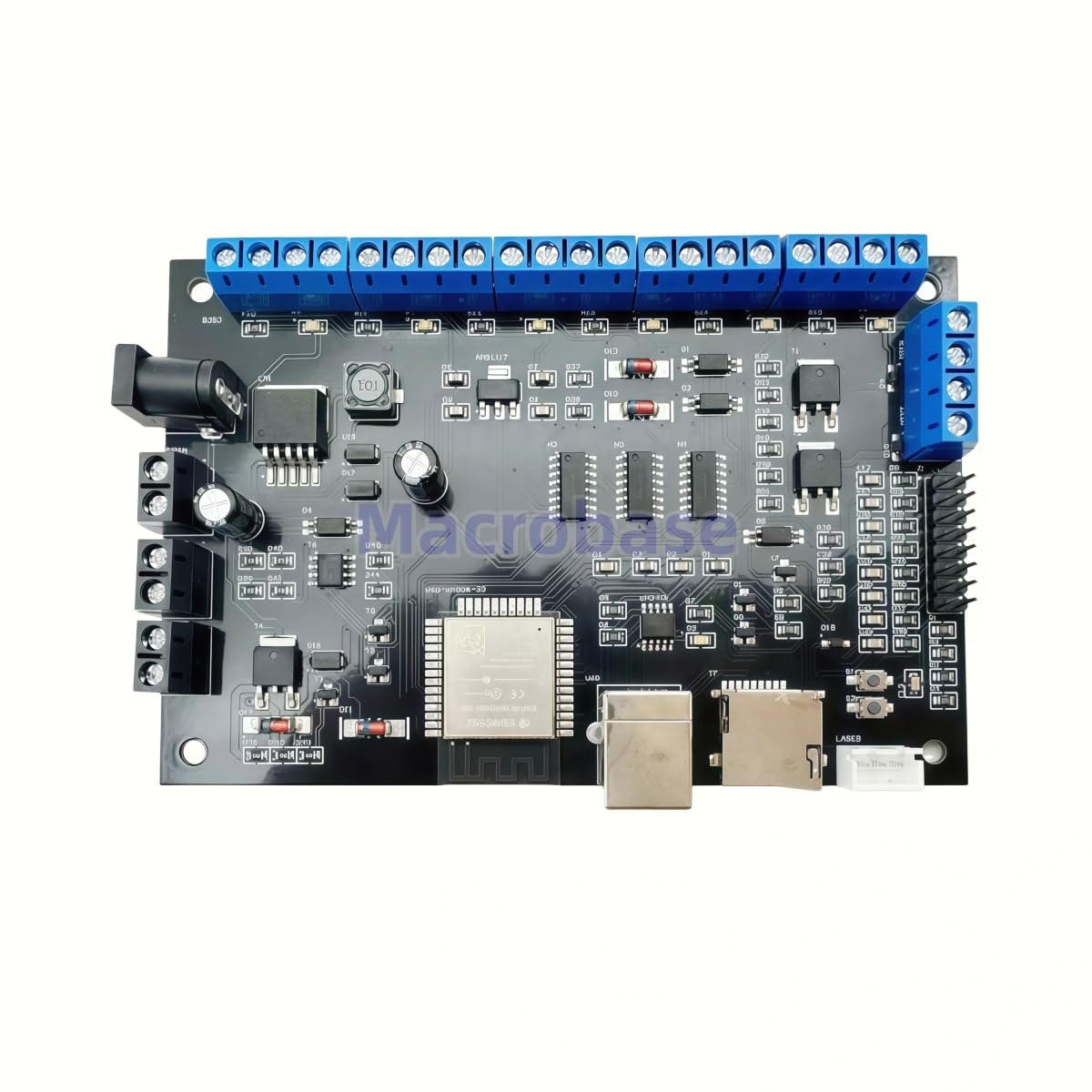Panel de control CNC de 6 ejes, tarjeta de movimiento USB, ESP32, WiFi, CPU de 32 bits