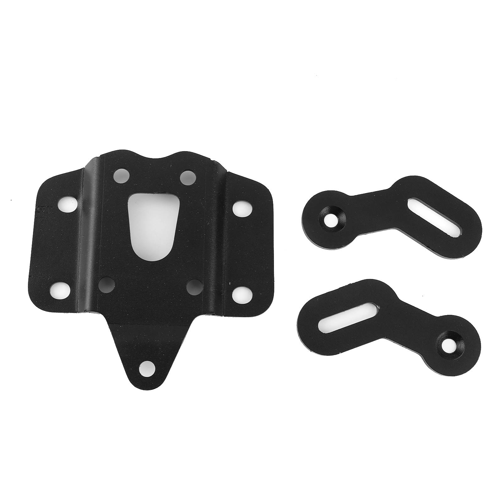 Support Plaque Mt07, Kit D'Élimination D'aile De Support De Plaque D'immatriculation De Moto avec LED pour Mt-07 Fz-07 2013-2020 Support de Plaque mt07+Support de Plaque mt07+Support Plaque mt07 supp