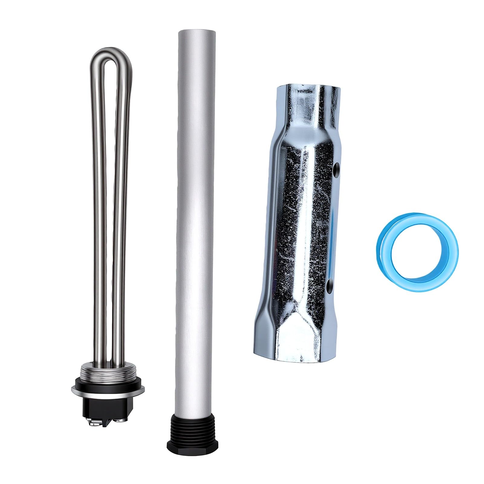 RV Water Heater Kit with 28cm Heating | Chiave a bussola in acciaio al carbonio, riscaldamento efficiente, adatta per , compatibile con Suburban