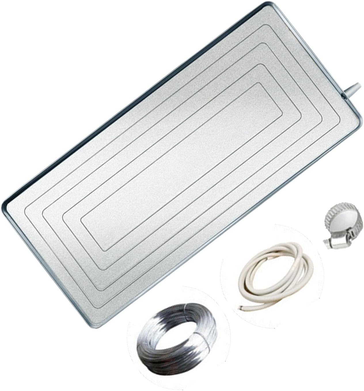 Air Conditioner Drain Pan – Galvanized Iron & Stainless Steel Drainage Accessories for Window AC & Mini Split Units, 1-2P Size, Durable & Rust-Resistant, Two Styles Available