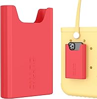 Vista 18 de OUTXE Soporte de teléfono de silicona para bolsa Bogg, accesorio de dijes porta estuches de teléfono compatible con todas las bolsas Bogg, soporte