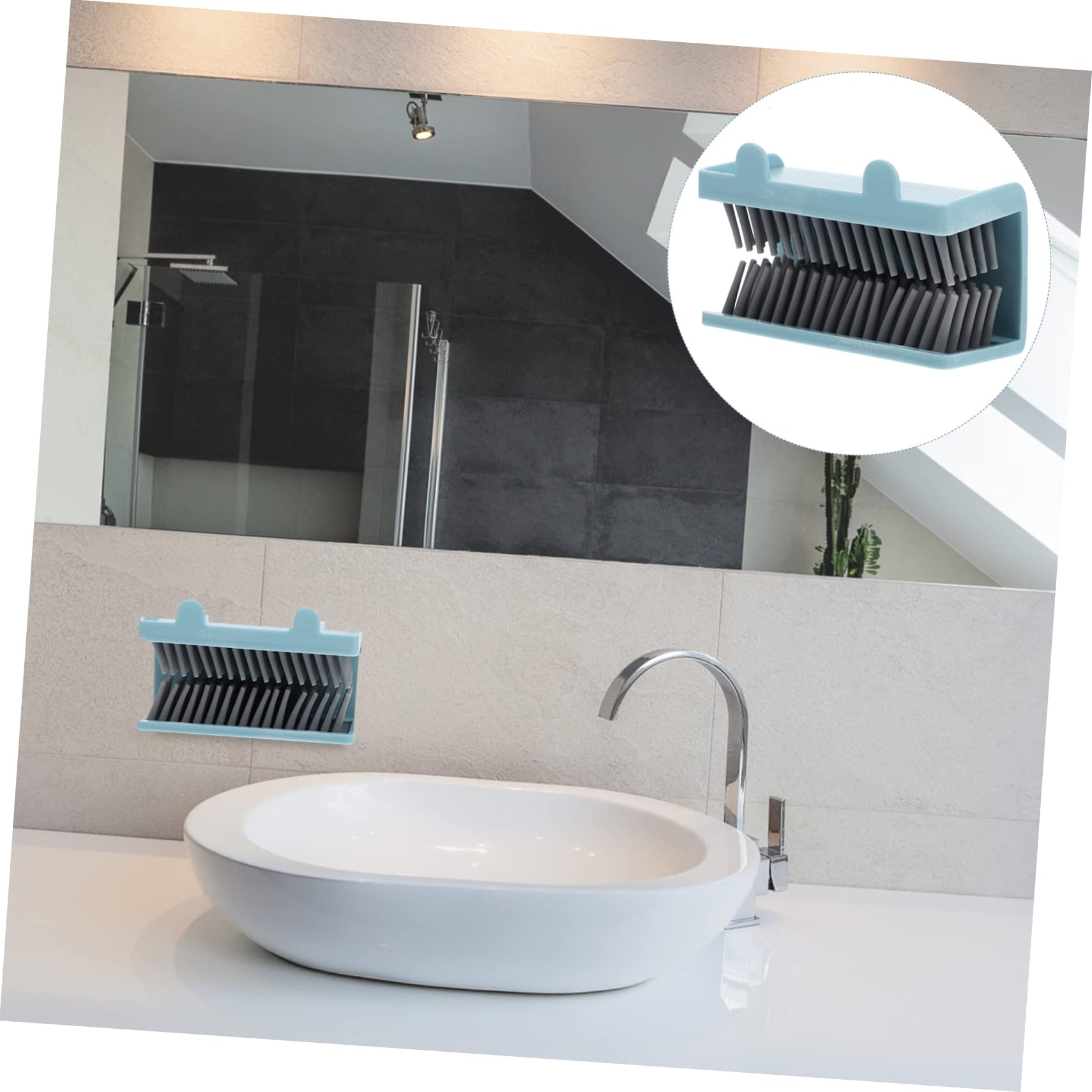 Uonlytech 5stücke Wall Mounted Haarfänger Für Duschablauf Haarfalle Mit Schönem Design Und Praktischen Ohren Für Moderne Badezimmer-Dekoration