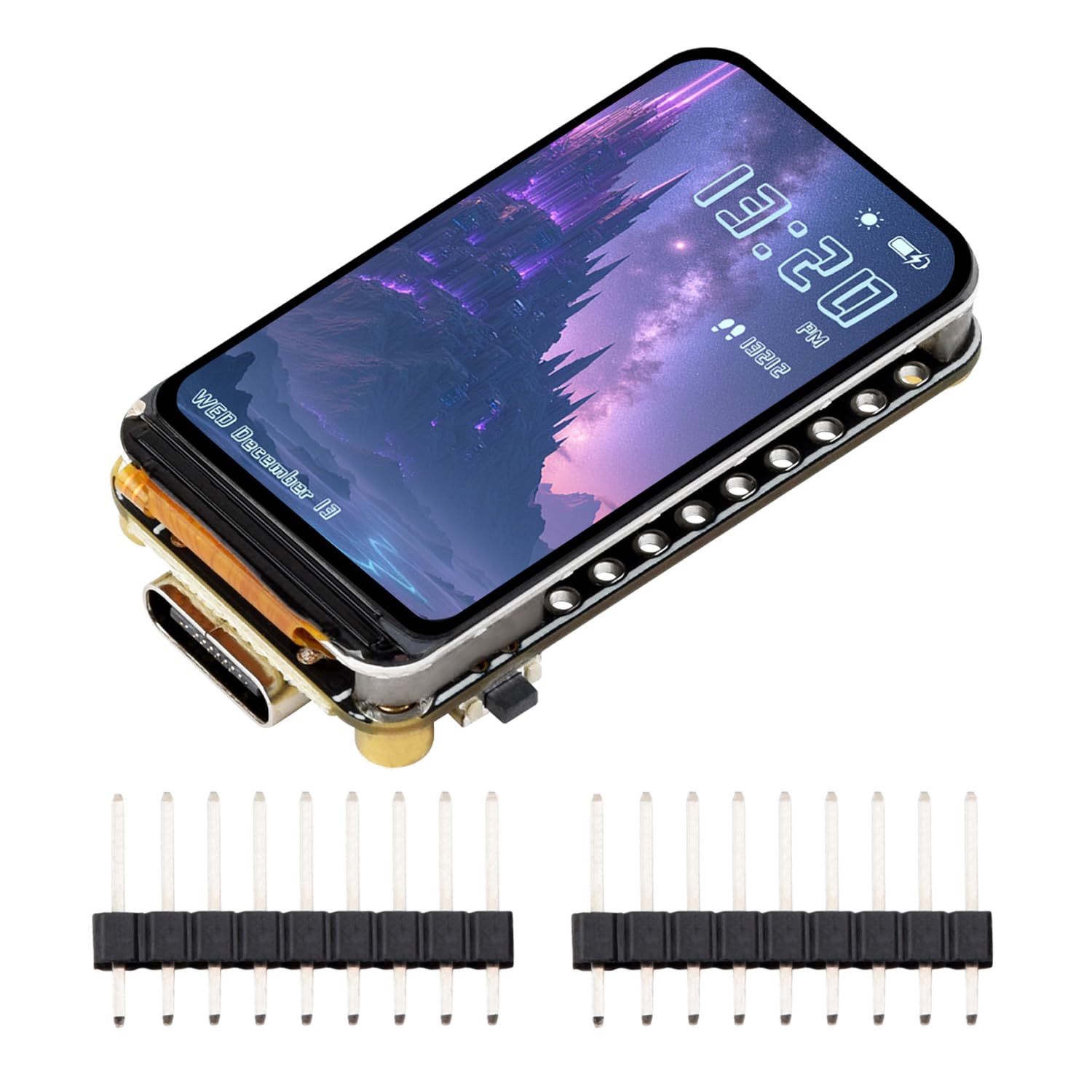 Waveshare ESP32-S3 Touch Display 1.9'' – Scheda Con Schermo LCD 170x320, Wi-Fi, BLE, IMU E Ricarica Per Batteria LiPo