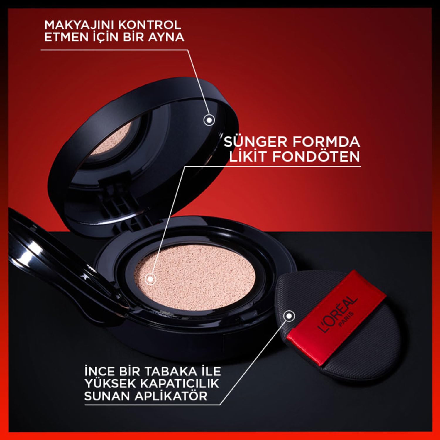 L'Oréal Paris Infaillible Freshwear Cushion Fondöten - N 127
