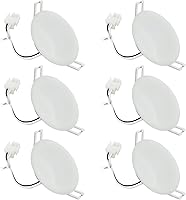 Vista 12 de Lámpara de techo empotrable LED de 12 voltios, luz de disco de 3 pulgadas, regulable 4 W 3500 K blanco cálido, luz interior de montaje empotrado