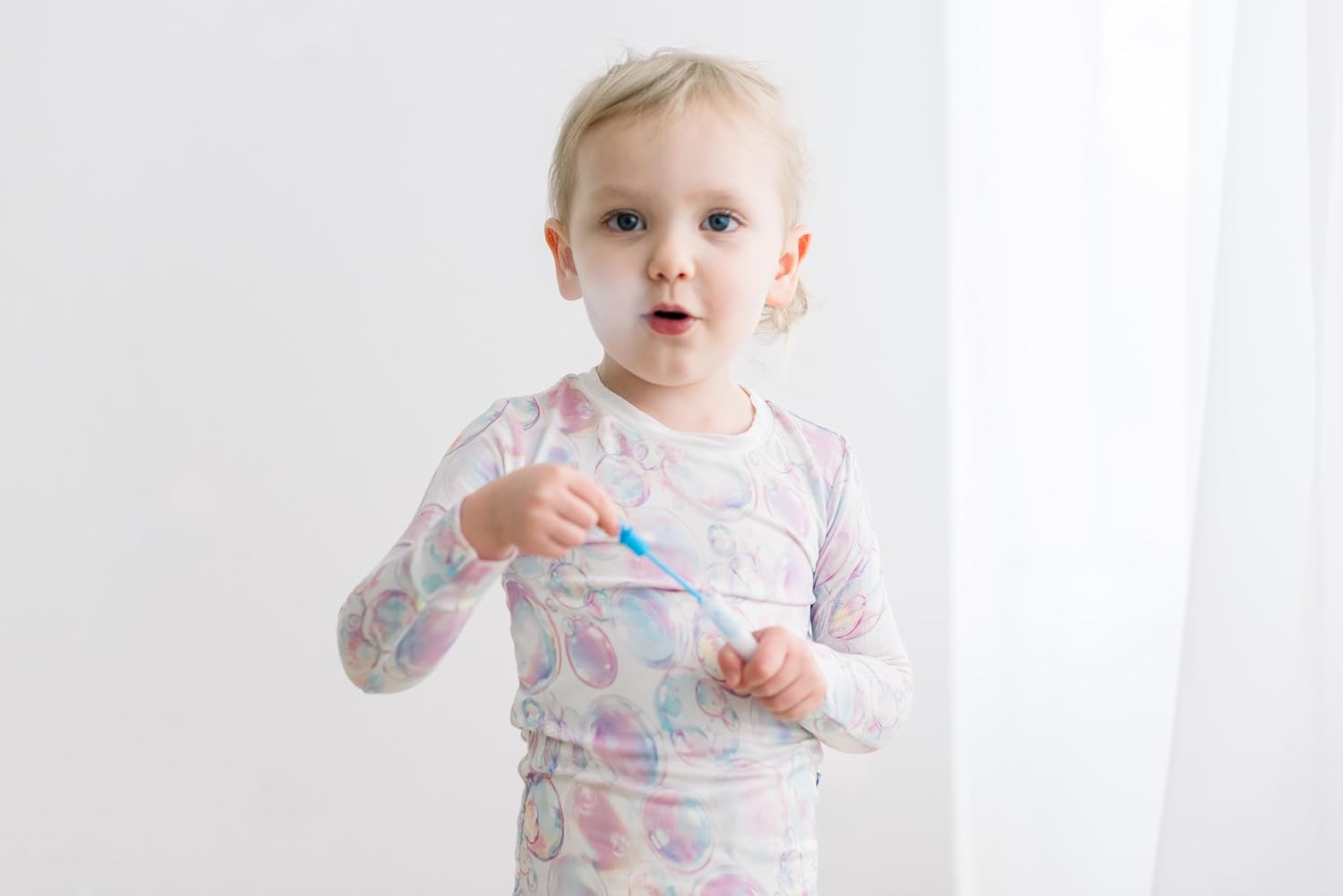 KicKee Print Pajama Set, Short and Long Sleeve, Long Pants, Snug Fit Baby and Kid Pajamas