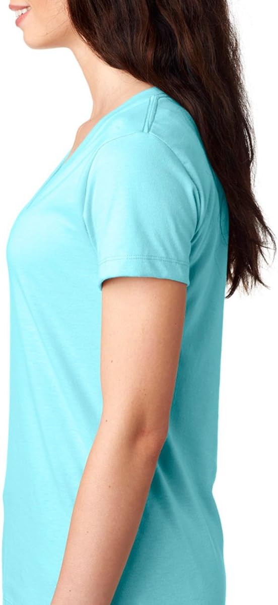 Next Level-Women's Ideal V-1540 Small-X-Large Tahiti Blue