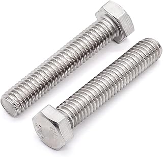 38-16 x 1-34 (10 pcs) Stainless Steel Hex ...,