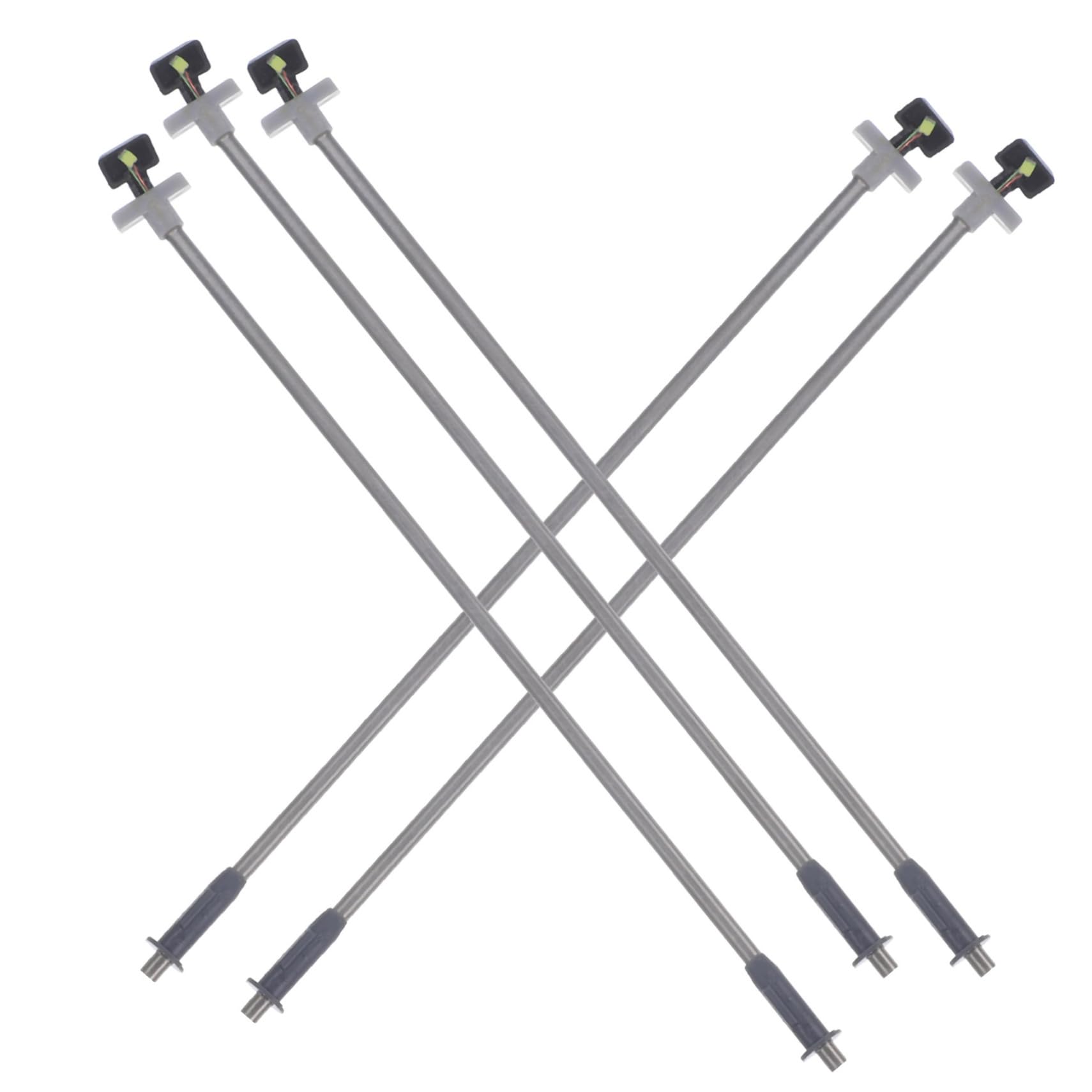 SEWACC Miniature Garden Decor 5pcs Abs Material Street Lamp Miniatures for Landscape