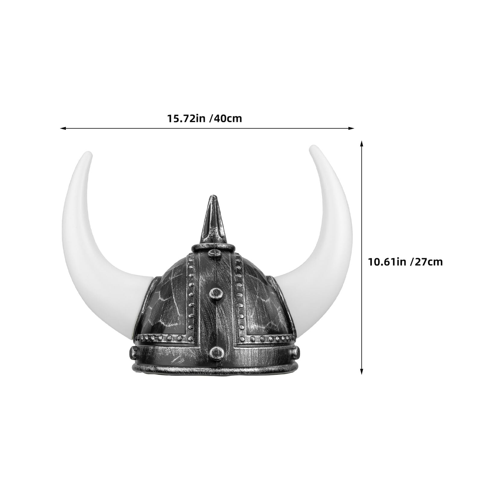 2 Pezzi Cappelli Viking con Corna Dorate e Argentate Accessori Costume per Festa di Halloween e Carnevale Cappello Pirata Norreno per Adulti Uomo Leggero e Facile da Indossare