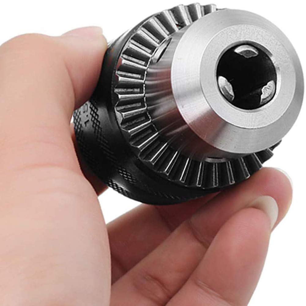 Adaptateur De Mandrin Rapide Pour Perceuse à Percussion - Tige Hexagonale 1/4" - Capacité 1,5 à 13 Mm - Conversion En Mandrin Classique