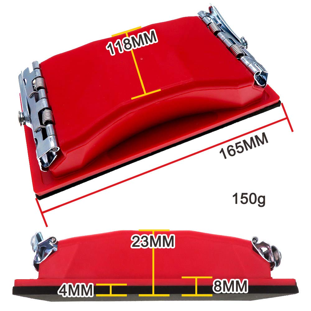 45PCS seco mojado de papel de lija, de alta Grit 120-5000 Hojas de papel de lija Surtido Para Madera Metal Pulido Automoti, lijadora con hojas