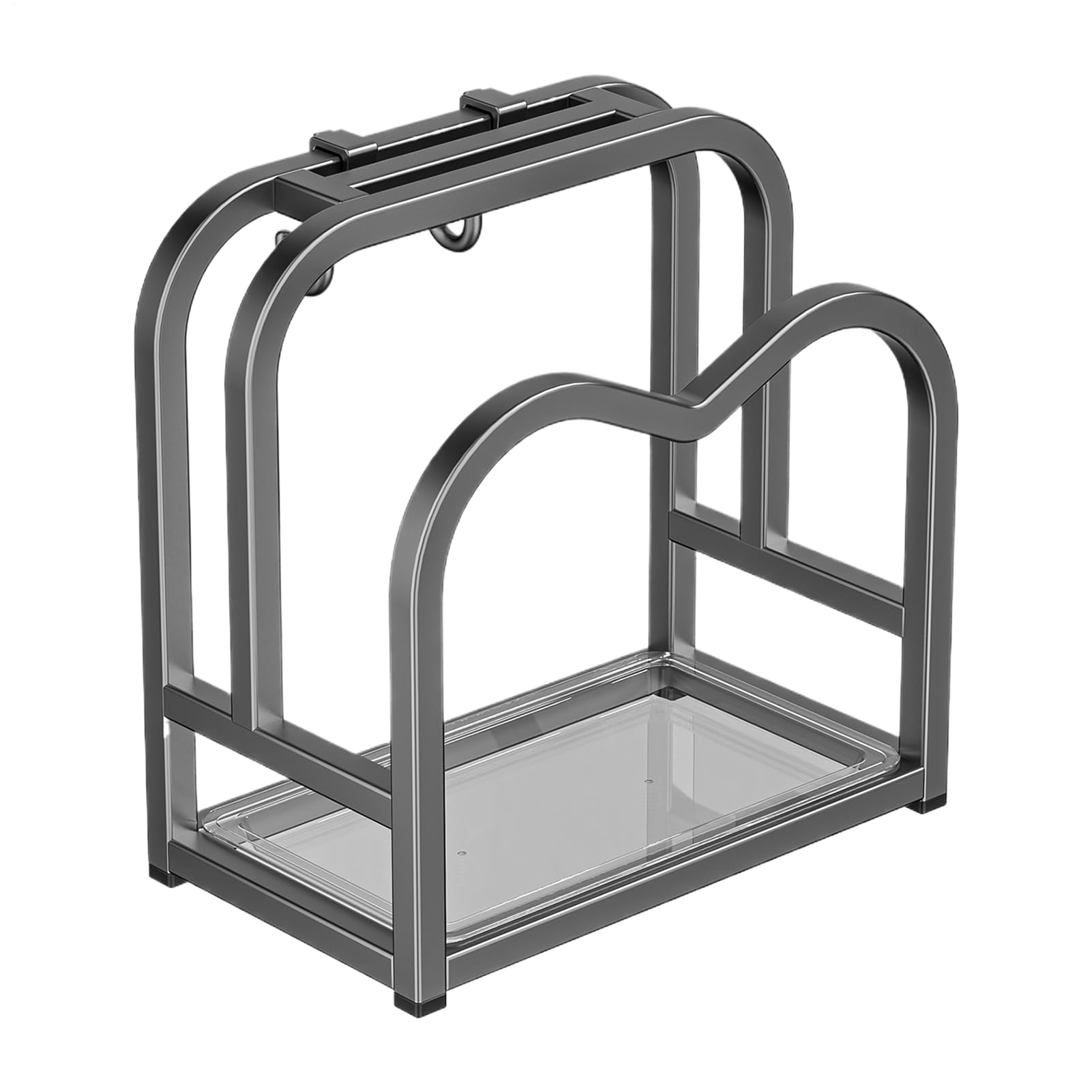 Soporte para tapa de olla y cucharas de acero inoxidable para la cocina de casa