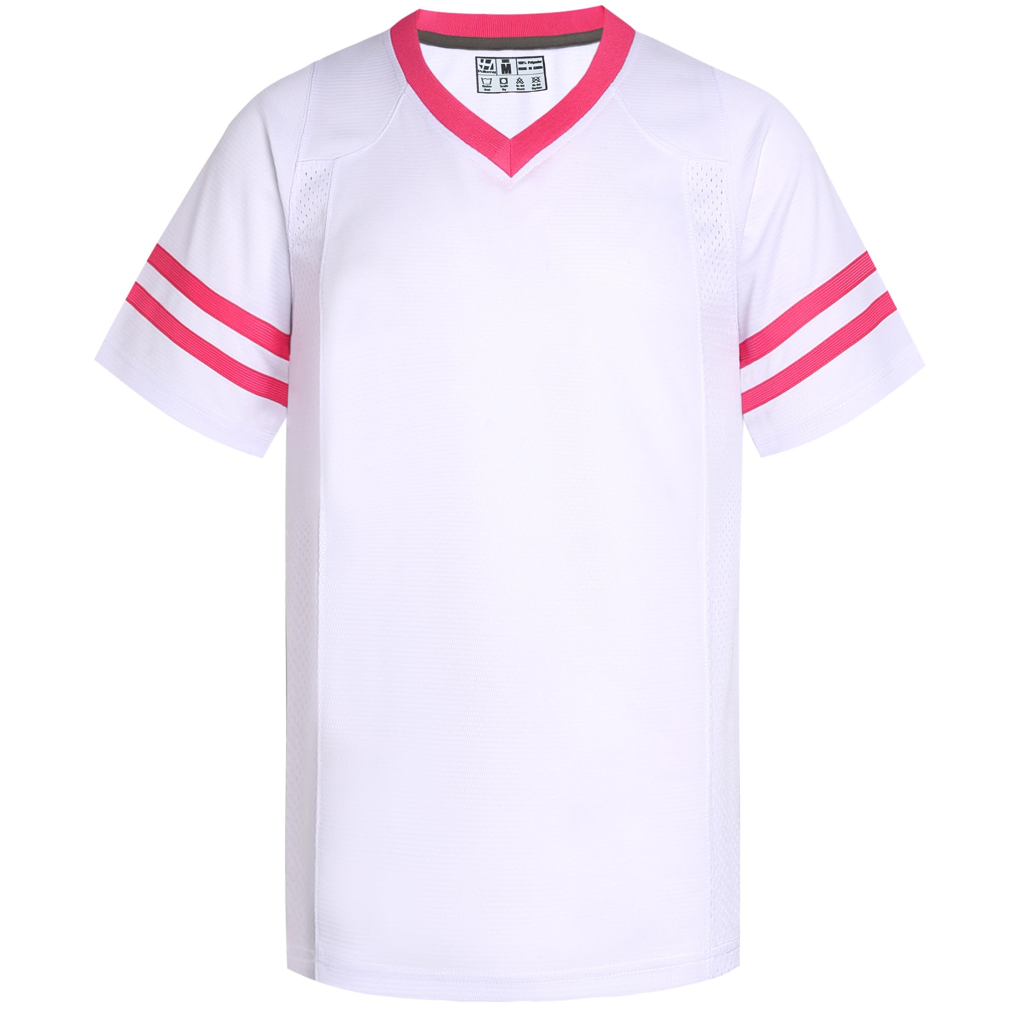 Pullonsy American Football Jerseys for Men Unisex Replica Plain Workout Sport Game Shirts Casual Outwear