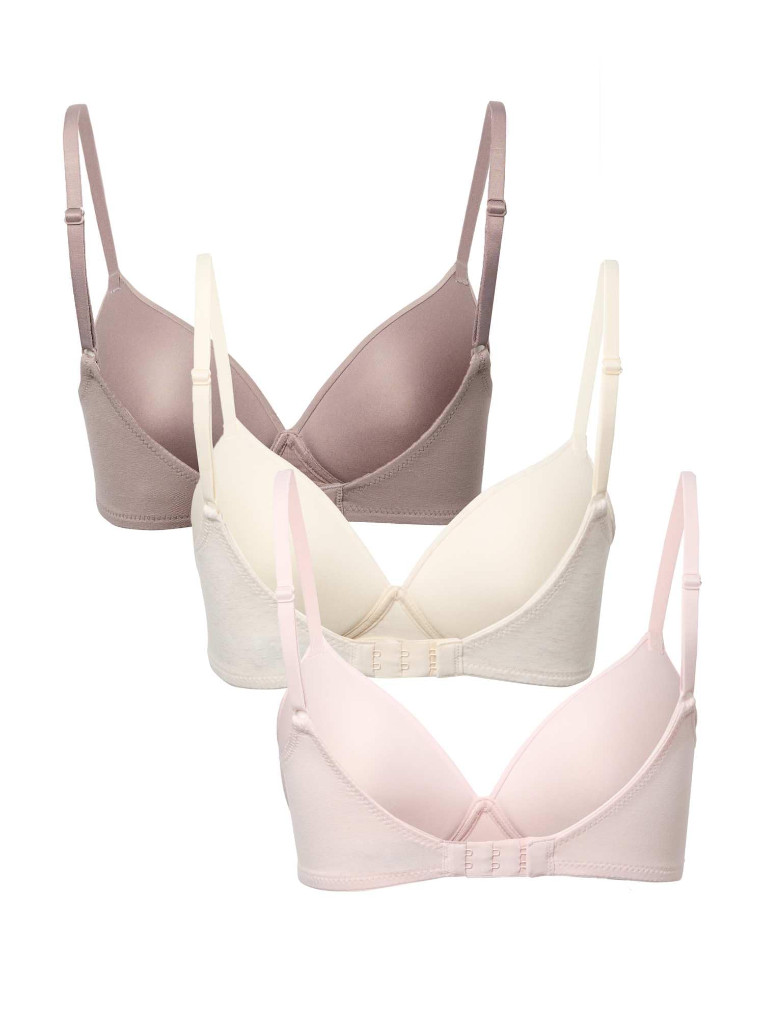 Marks & Spencer 3er-Pack Damen Bügelfrei T-Hemd BH