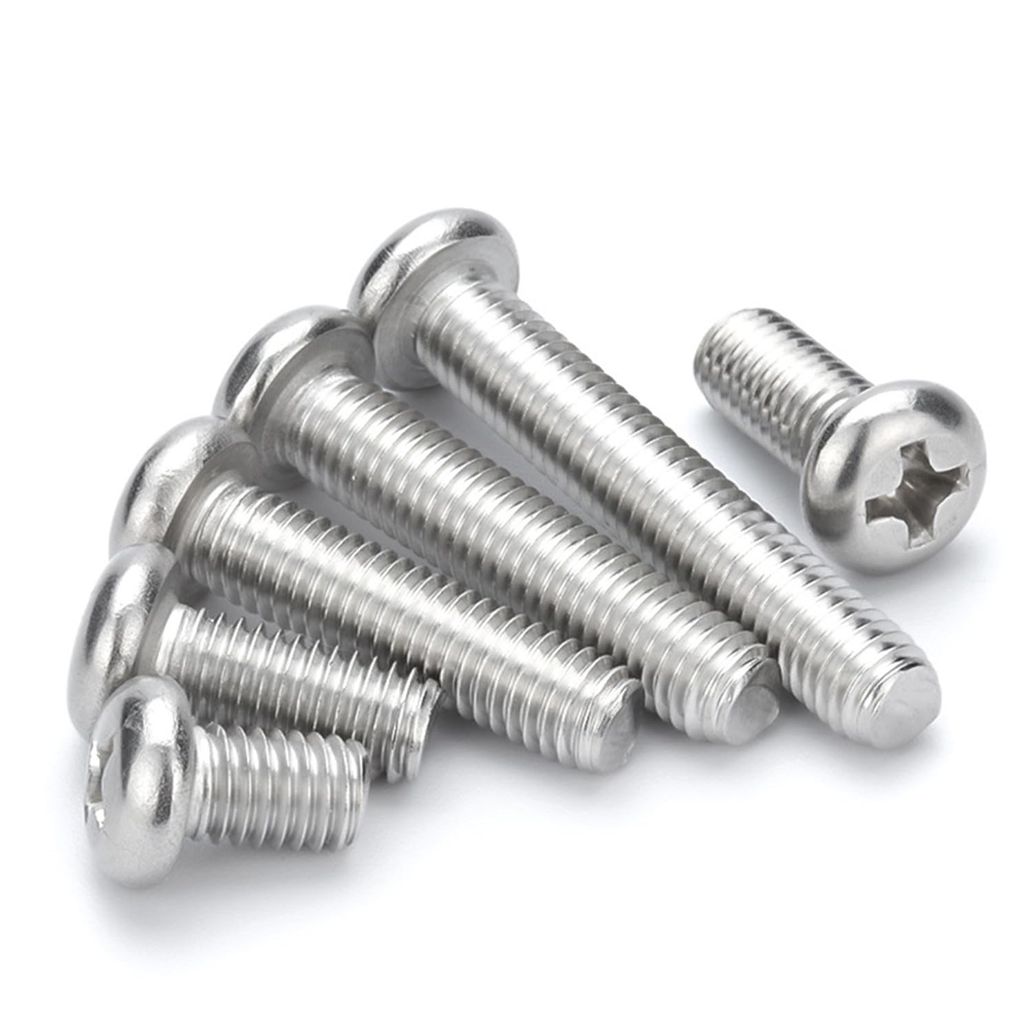 Stainless Steel Machine Screws - 20 Pack -4