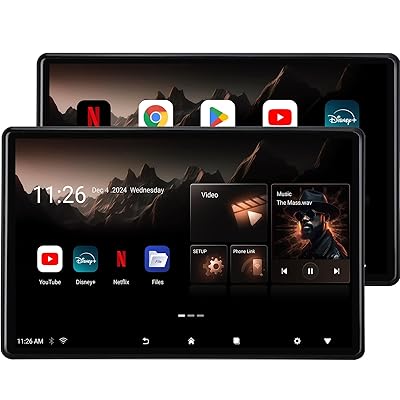 Seventour 14" 4K Android 13 Car TV Monitor