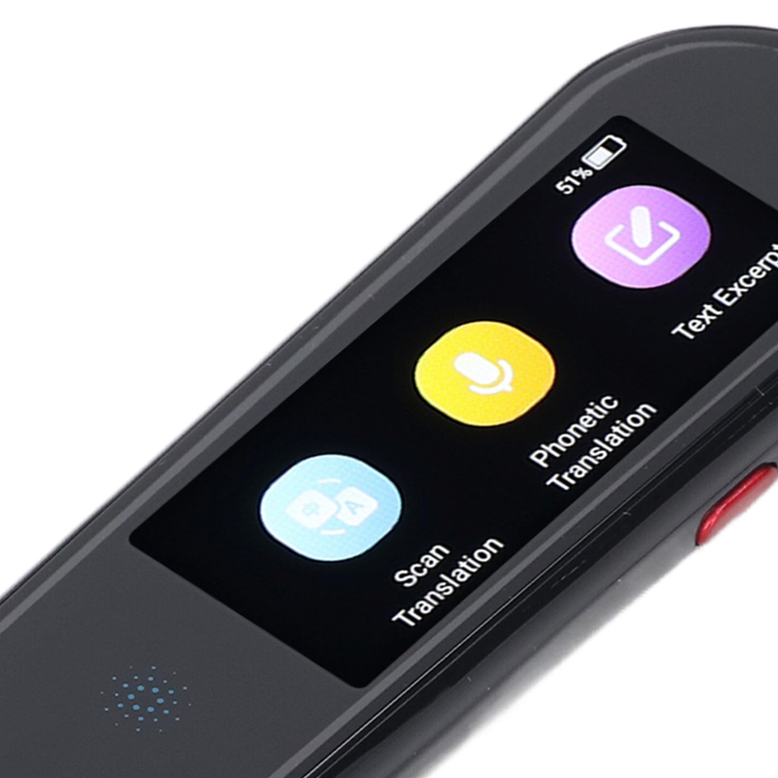 Hyuduo Penna per Traduzione con Scansione, Dispositivo di Traduzione Multilingue con Touchscreen HD, 112 Lingue Online, 55 Lingue Offline, Perfetto per Viaggiatori e Studenti