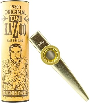 Gold Clarke Standard Kazoo Instrument - Single Kazoo