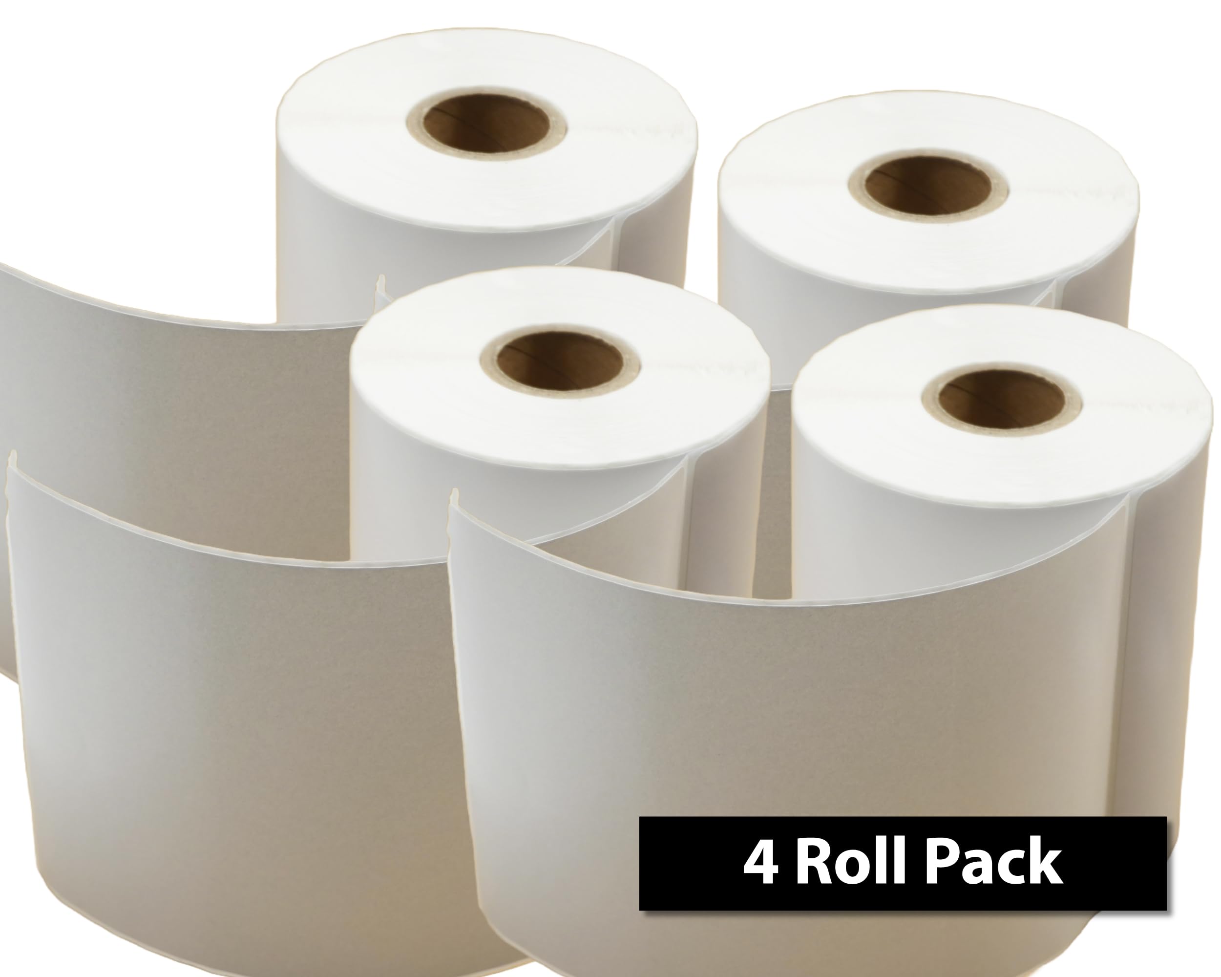 4x6 Direct Thermal Shipping Labels, Perforated, 250 Labels/Roll, 4 Roll Pack