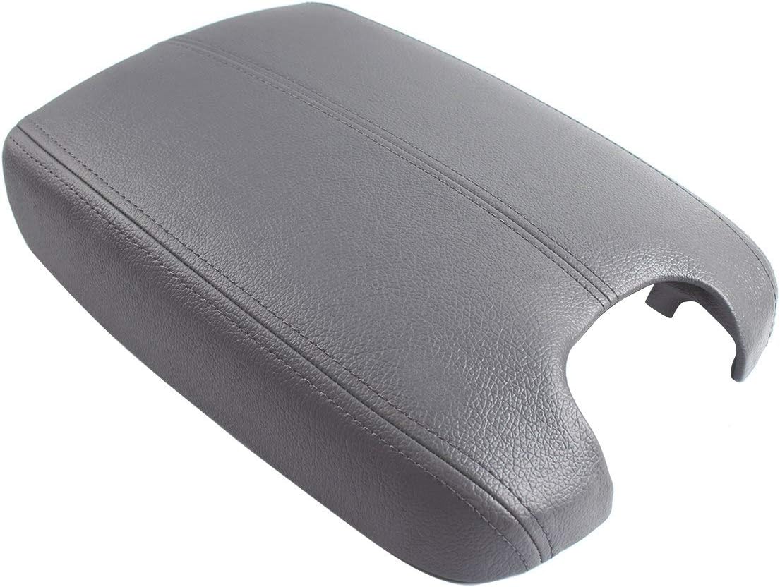2-Piece Black Leather Armrest Lid Pad Set For 2008-2012 Honda Accord Front Doors 12 thumbnail image