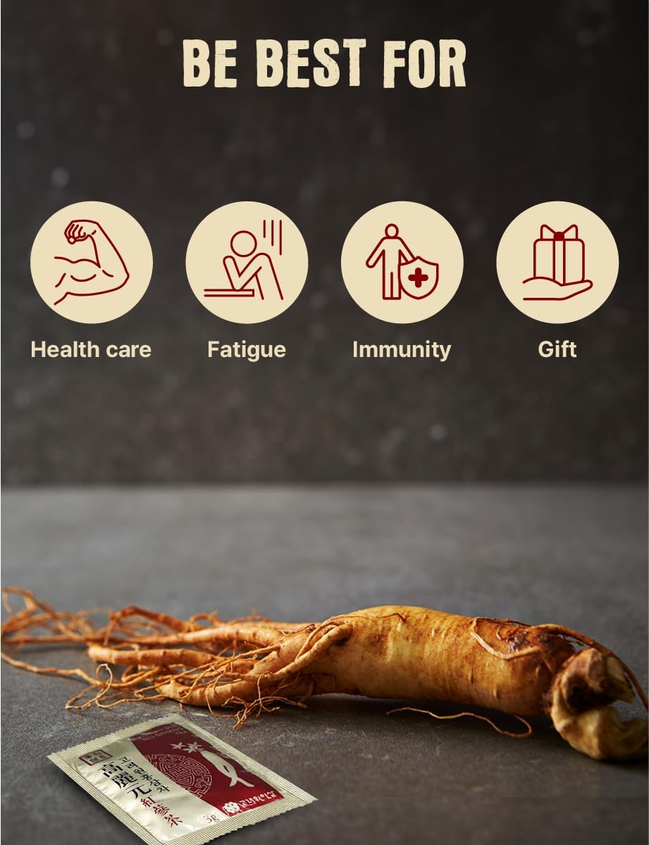 Korean Ginseng Extract Granules Tea 50T 홍삼차 - Image 4