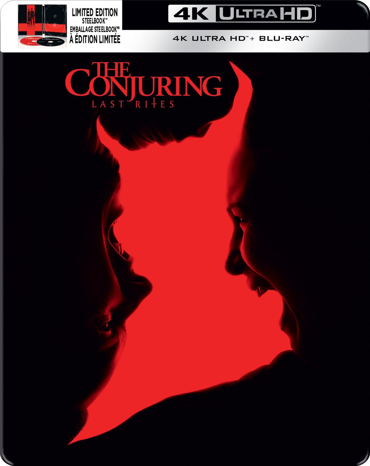 Conjuring, The: Last Rites (BIL/4K Ultra Steelbook + Blu-ray