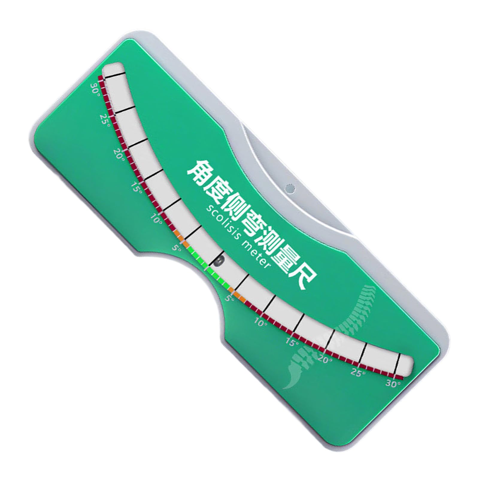 Spinal Scoliosis Measurement Tool Accurate 30 Degree with Build in Levels Bubble for Position Assessment Spinal Health Build in Levels Bubble Scoliosis Tool
