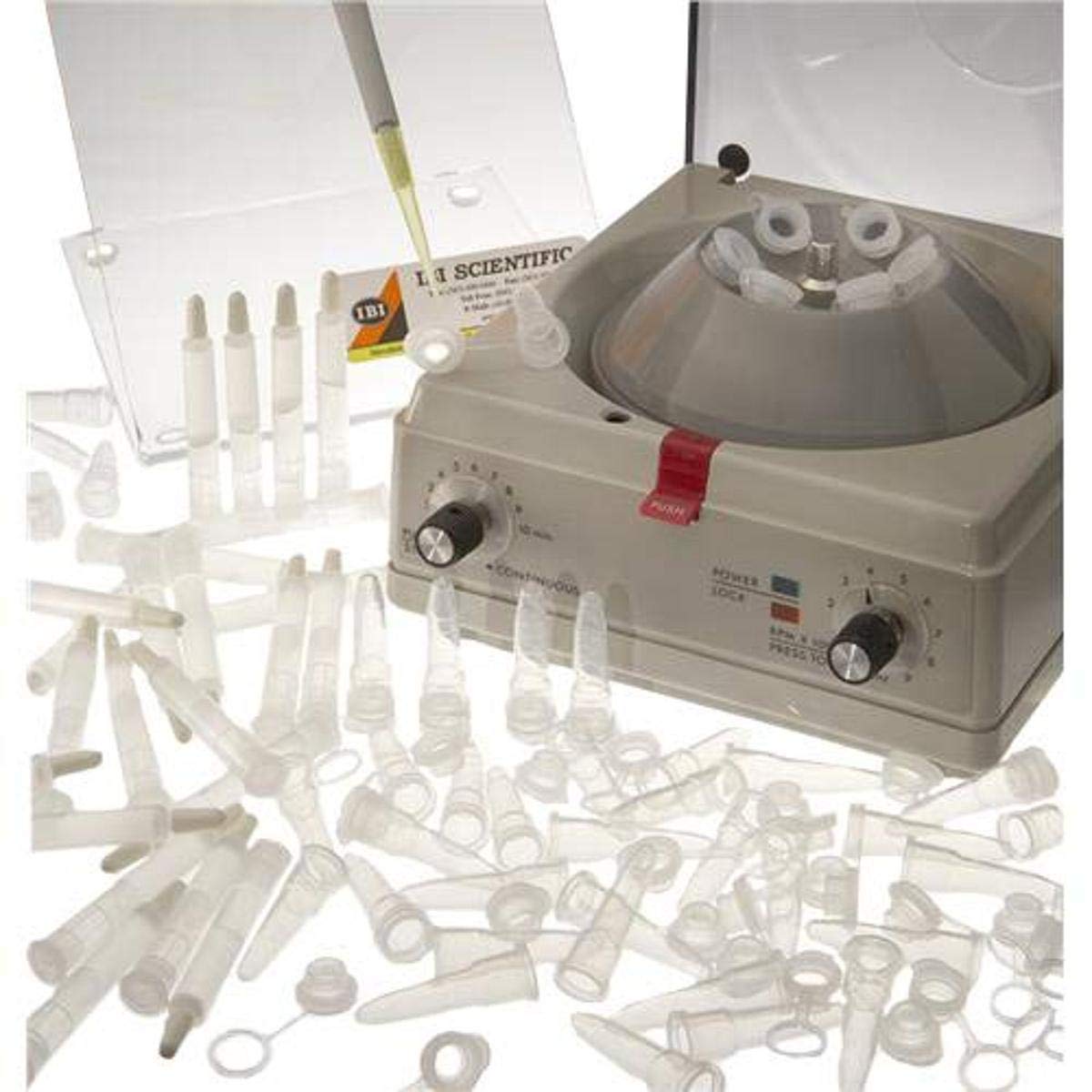 IB06080 Nu-Clean R50/Sephadex Microcentrifuge Spin Column with G-50 Resin and STE Buffer, 100 microliter Maximum Sample Volume (Pack of 10)