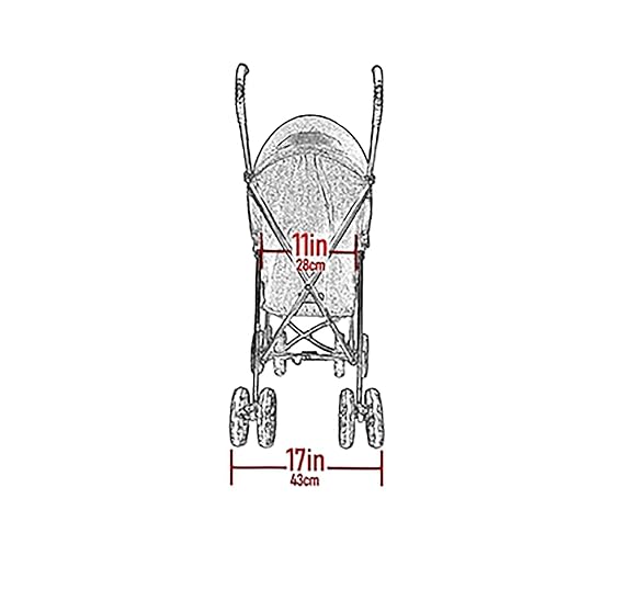 Pet Gear Travel Lite Plus Stroller, Compact, Easy Fold, No Assembly Required, Large Wheels for Cats and Dogs up to 15 pounds, Midnight Black