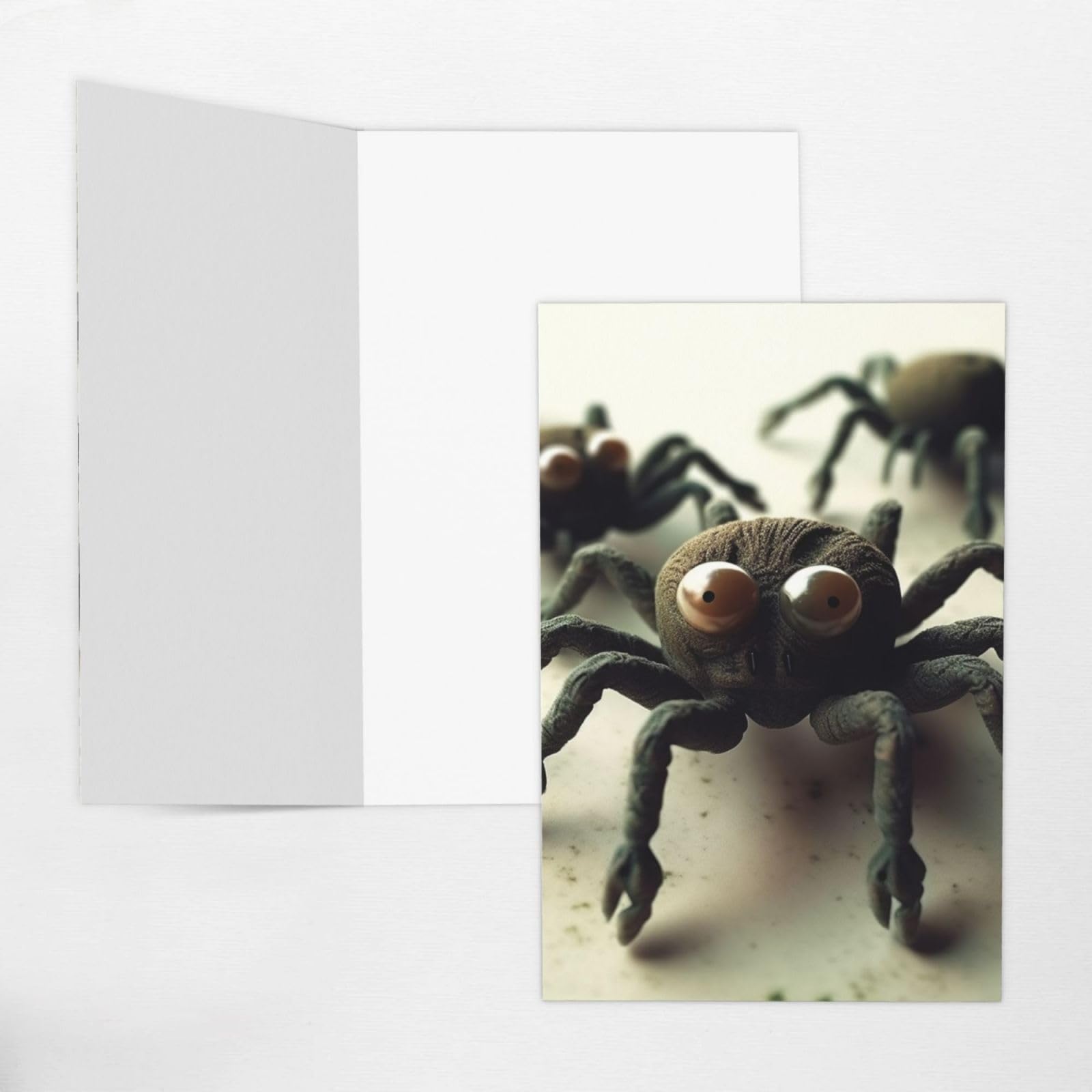 Greeting Cards, Black Spider Printed Blank Cards With Envelopes, Funny Thank You Cards, Happy Birthday Card For All Occasions, Birthday, Thank You, Wedding, 4 X 6 Inches - View #11