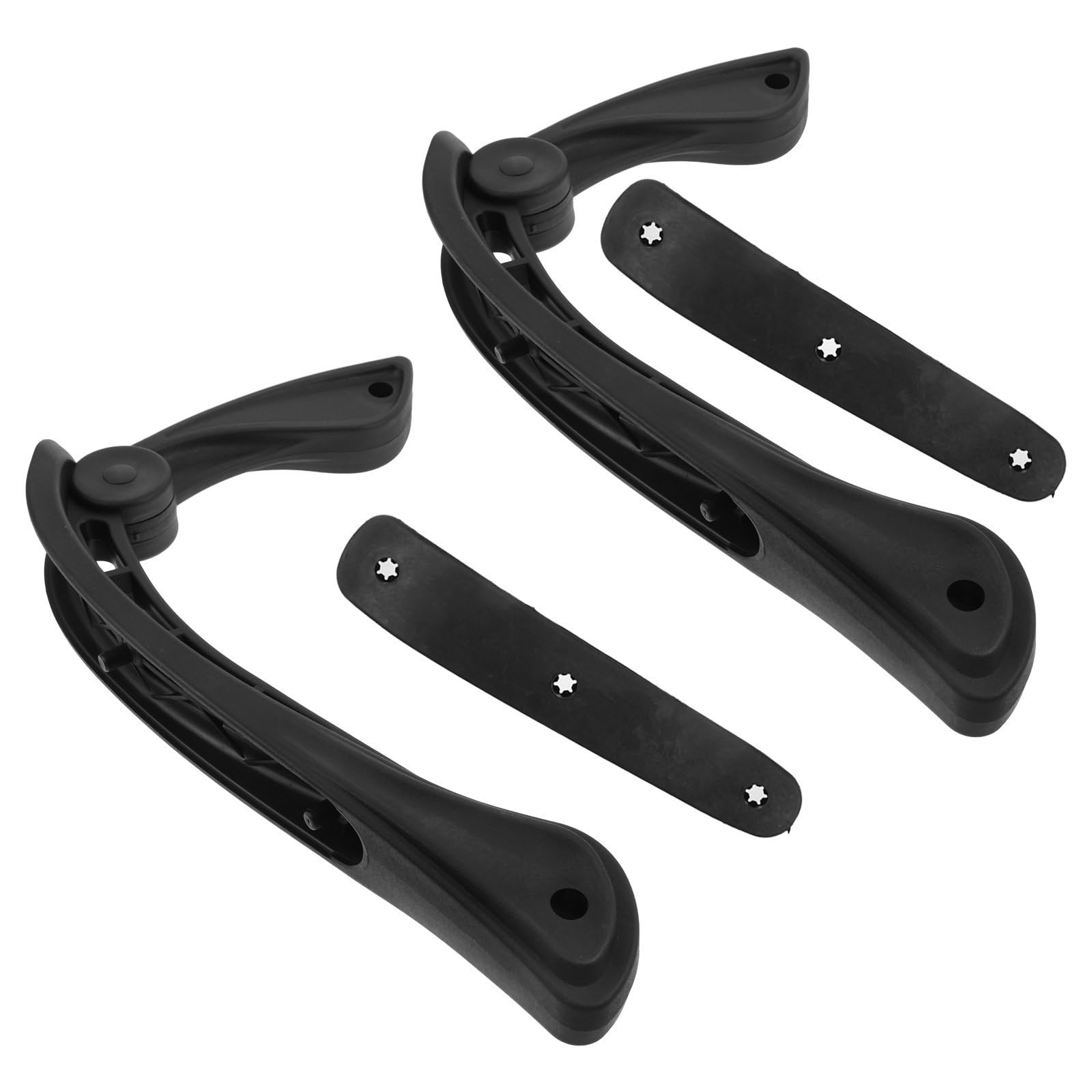 Zerodeko 2 Piezas Reposabrazos de Repuesto para Silla de Oficina, Plástico