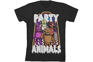 Five Nights at Freddy's Party Animals Boy's Crew Neck T-shirt