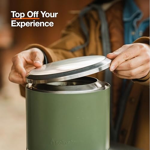 Miniatura 5 de Solo Stove Mesa - Paquete de accesorios Incluye 4 mini palos de acero inoxidable + apoyos, cuchara de pellets, tapa de mesa, estuche