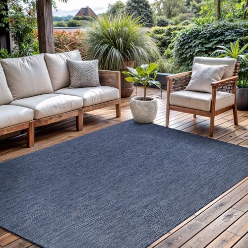 CAMILSON Outdoor Rug 10x14 Modern Area Rugs for Large Indoor and ...