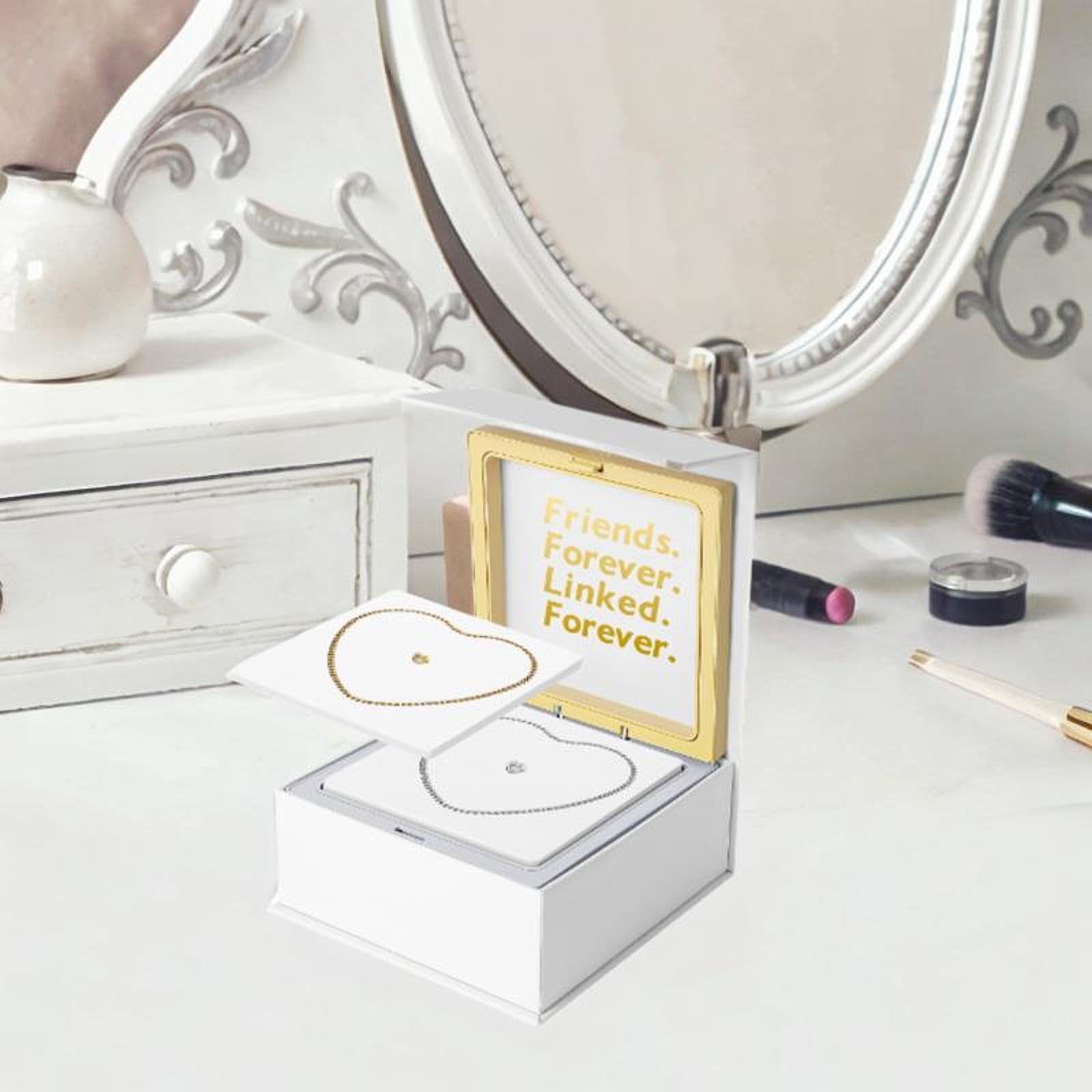 Kit braccialetti permanenti per San | per coppie, set artigianali unici, regali memorabili per celebrare l'amore, kit braccialetti permanenti, per San Per