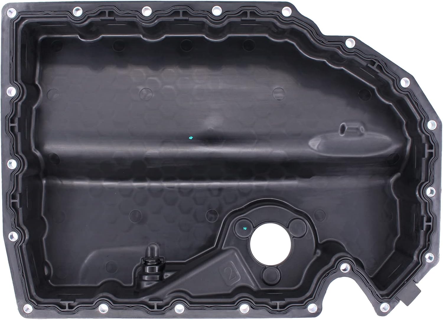 NewYall Lower Engine Oil Pan with Gasket 1.8L/2.0L for Audi A3/S3 2015-2019, TT 2016-2017, Volkswagen Golf/Golf R/Golf SportWagen 2015-2018, Golf Alltrack 2017-2019, GTI 2015-2017
