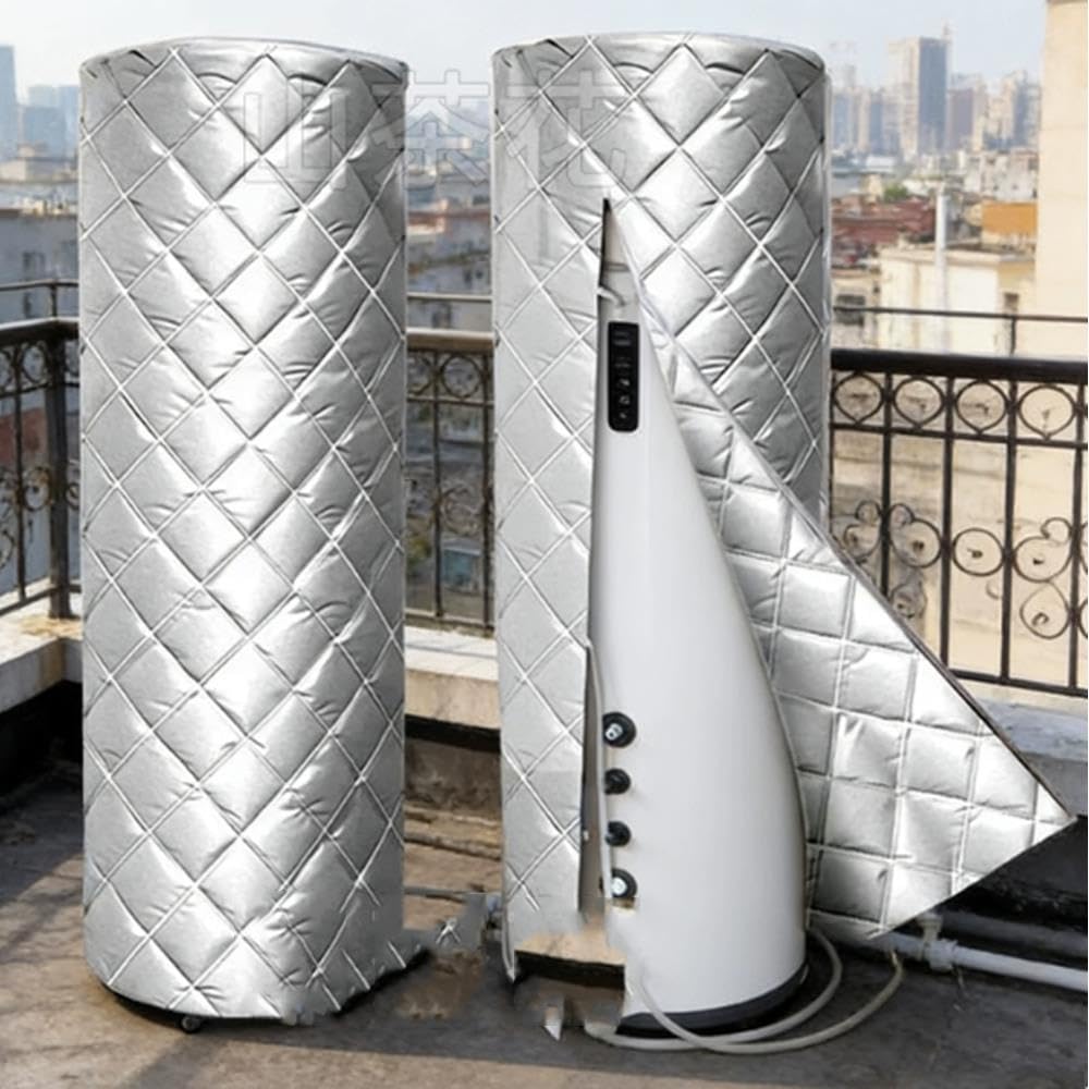 Warmwasserboiler Isolierdecke, gesteppte reflektierende Thermohülle(200L/50x164CM)